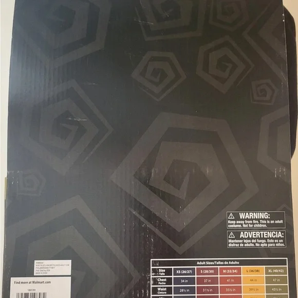 Rubies Beetlejuice Halloween Costume Hooded Jumpsuit Cosplay Adult  XL 40/42 Men - Picture 9 of 11